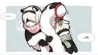 Under the Mistletoe (NieR Automata Comic Dub)