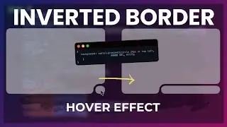 Create Inverted Borders with Smooth Hover Animation using CSS