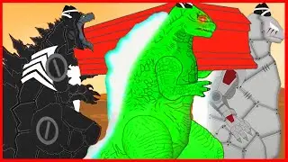GODZILLA EARTH 5th vs TEAM GODZILLA'S ATOMIC BREATH - Coffin Dance Meme Cover