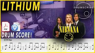 Lithium - Nirvana | DRUM SCORE Sheet Music | 