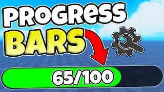 How to make SMOOTH PROGRESS BARS in Roblox Studio! (2024)
