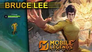 [Free DL] Bruce Lee | Chou Custom Skin Showcase | Mobile Legends Bang Bang