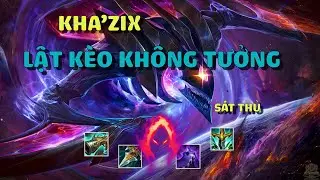 (LMHT) Kha'zix hack sát thương với mong vuốt ám muội Mùa 11 | Kha'Zix Jungle