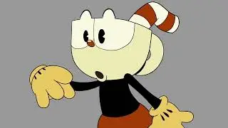 Some Cuphead style animation