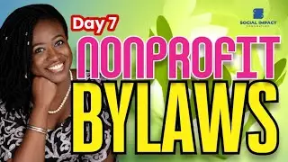 How to write Nonprofit Bylaws