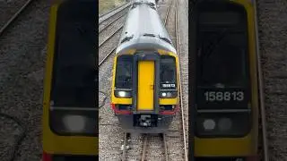 Head-On 158 #britishrail #trainspotting #train #EMR