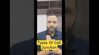 Types Of Cell Junction | CSIR NET Life Science 2024| Dr Lalit Pal #shortsvideo #shorts #csirnet2024
