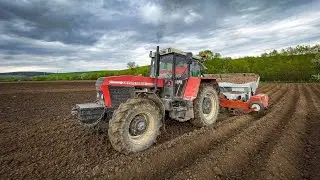 Sadenie zemiakov  - PD ODORÍN - / John Deere 6M , Zetor crystal 160 , ZTS 162 45  / + origo sound