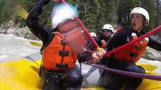 High Water on the Kicking Horse River in Golden, BC