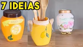 💡💥TOP 7 IDEIAS com POTES de CREME da SKALA DIY do lixo ao luxo/  Faça você mesmo