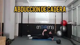 Abducción de cadera tumbado