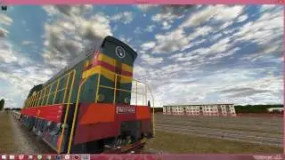 Запуск тепловоза ЧМЭ-3