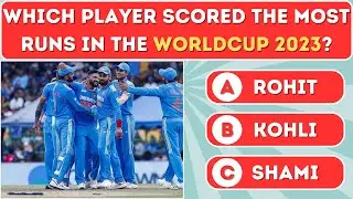 Ultimate Cricket World Cup 2023 Quiz: Test Your CWC 2023 Knowledge!