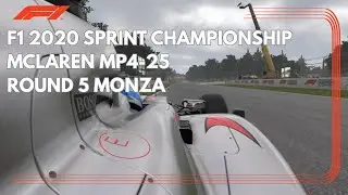 F1 2020 Sprint Championship McLaren MP4 25 Round 5 Monza