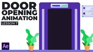 2D Corporate Explainer Animation Course || 2D Door Animation Tutorial || Lesson 7