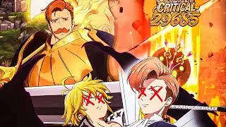 HOLY RELIC RED ESCANOR DESTROYS MELIODAS & KING TEAMS!! New Mono RED COMBO! [7DS: Grand Cross]