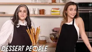 Emma Chamberlain Makes Breadsticks With Claire Saffitz | Dessert People