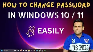 How to change password in windows 11 | change system password in windows 10