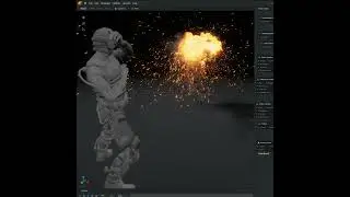 "Dragon's Breath" shotgun ammo fx using EmberGen