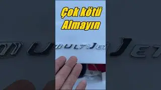 Multijet Yazısı ve Servis Kılıfı Taktık