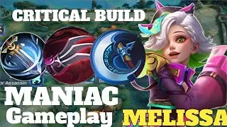 WTF MELISSA 2X MANIAC | BEST BUILD 2024 | HACK SPEED & DAMAGE |