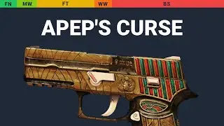 P250 Apep's Curse - Skin Float And Wear Preview