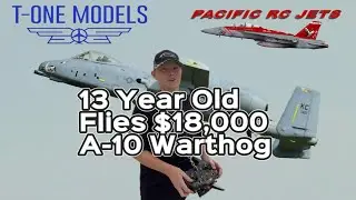 Kyler Solt Flying the T-One Models Twin Turbine A-10