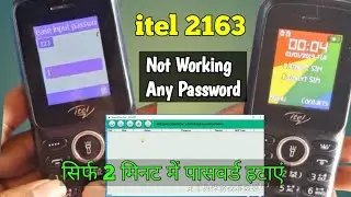 itel 2163 password Remove Full flash