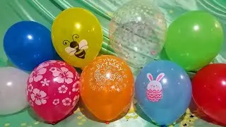 FUN SPRING BIRTHDAY BALLOONS POP PART 2!!!
