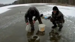Очередная рыбалка на неизвестном озере.