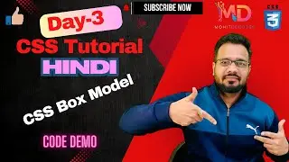 CSS Full Course Day 3 [Hindi] 💻 | CSS Box Model  🚀 | Mohit Decodes