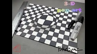Pop Art - 3D art made easy - full step by step tutorial