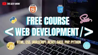 Web Development Free Course | HTML | CSS | JS | JQuery | React