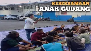 MAKAN IKAN & CUMI BAKAR BARENG TIM LOGISTIK DI GUDANG KERINDUAN