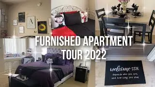 Fully Furnished Apartment Tour 2022 | Affordable Decor | IAMYVETTERENEE'