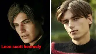 Residential evil 2 remake characters in real life
