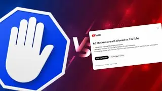 Adblock Destroys Ad Blockers are not allowed on Youtube Pop Up Error