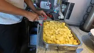 Приготовление овощного рагу с мясом