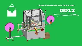 GD12 - Macchina automatica per inserimento del dischetto di guarnizione tranciato da nastro