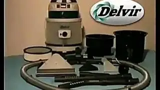 Моющий  пылесос с аквафильтром Delvir  WDC  AQUA