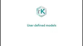 User defined models