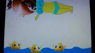 Rosalina's belly flop accident
