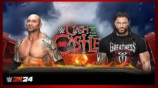 WWE 2K24 | BATISTA vs ROMAN REIGNS