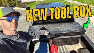 What a Landscaper Keeps in their Truck Tool Box!