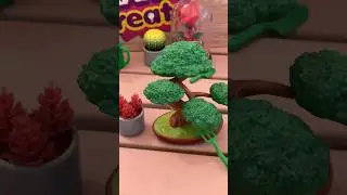 Mini Brands Create Garden — Grow a Bonsai Tree With Me