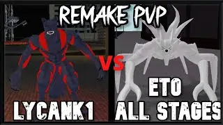 Ro Ghoul - Lycan vs Eto [All Stages] | Roblox