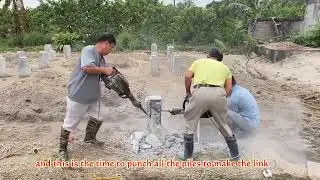 technology of building foundation beams with anti slumping concrete piling solutions