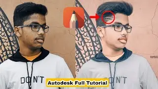 Autodesk Face Smooth + White Face Secret Trick | Autodesk Full Tutorial | Autodesk Hindi Tutorial