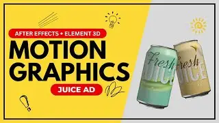Unveiling New Juice Flavors | Motion Graphics Showcase by VFX GUY SHIVAM