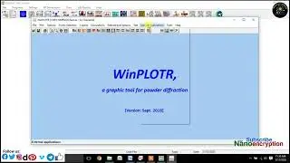 Le Bail fitting of XRD Pattern of Barium Iron Oxide (BaFe12O19) via Rietveld Refinement via FullProf